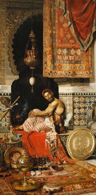 Arab Merchant by Virgilio Mattoni de la Fuente