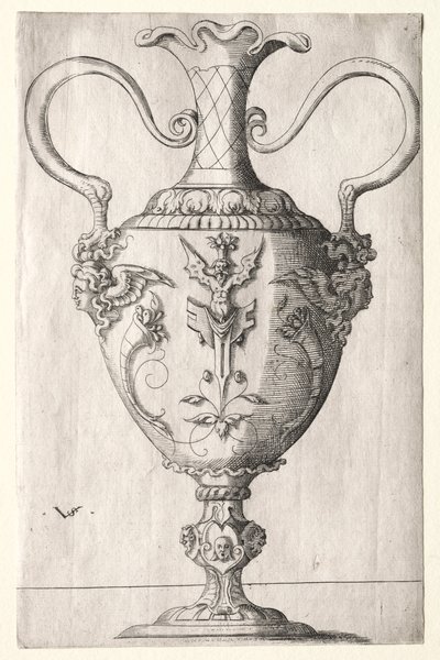 Design for a Vase by Virgilius Solis