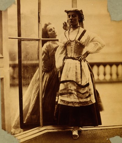 Study of a Girl in a Peasant Costume, c.1855-65 by Viscountess Hawarden