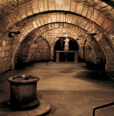 Crypt of Saint Antolin, Cathedral of Palencia, Spain, 7th Century by Visigothic