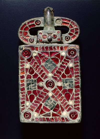Belt Buckle, c.525-560 by Visigothic Visigothic