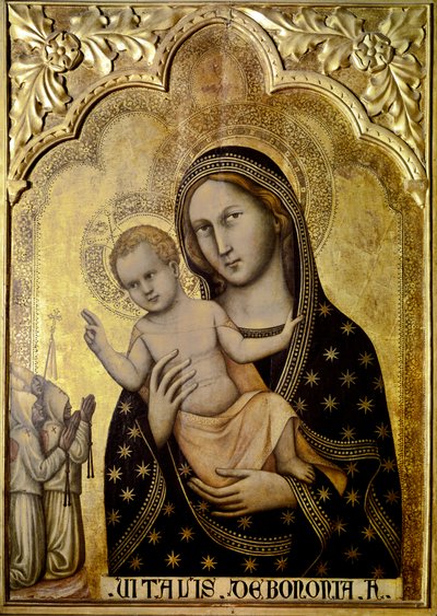 Madonna with Child, 1345-1350 by Vitale da Bologna