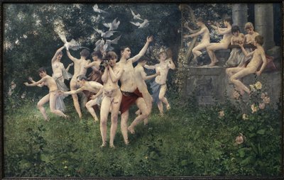 Spring Festival (Allegorical Scene) by Vitezlav Karel Masek