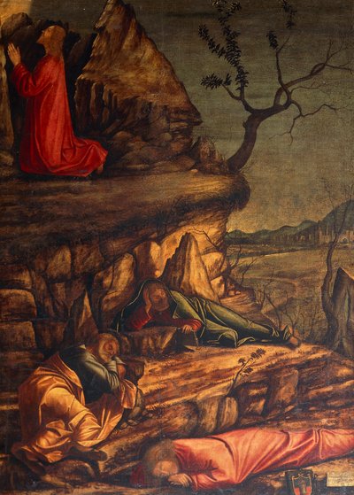Jesus in the Garden of Gethsemane or Prayer in the Garden by Vittore Carpaccio
