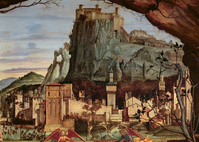 Sacre Conversazione (detail) by Vittore Carpaccio