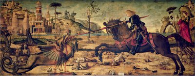 St. George Killing the Dragon, 1502-07 by Vittore Carpaccio