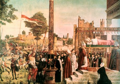The Legend of St. Ursula: Martyrdom and Funeral of St. Ursula, 1493 by Vittore Carpaccio