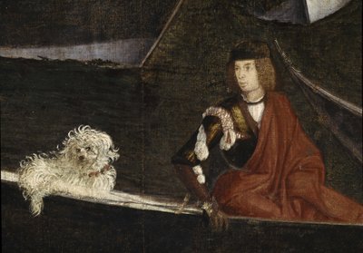 The Miracle of the Relic of the Holy Cross at the Rialto Bridge (detail) by Vittore Carpaccio