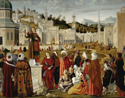 The Sermon of St. Stephen at Jerusalem by Vittore Carpaccio