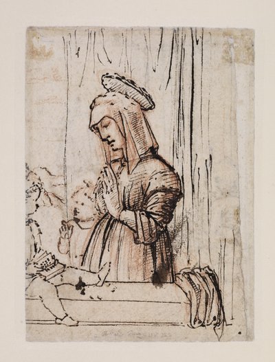 Virgin Adoring the Infant Christ with Saint John by Vittore Carpaccio