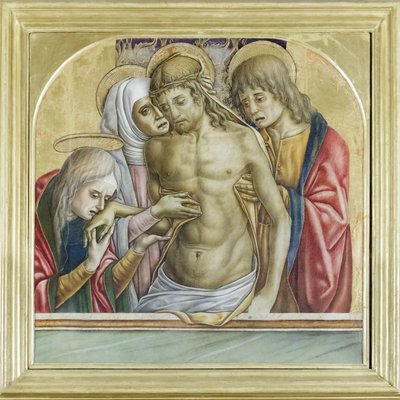 Pietà, Ricci family chapel by Vittore Crivelli