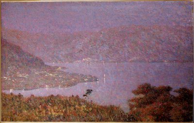 Pearl of Love (Mist on the Lake) by Vittore Grubicy de Dragon