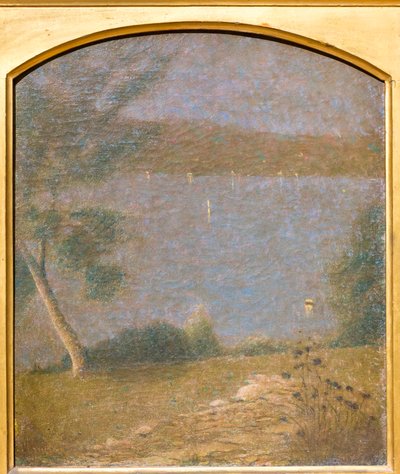 Summer at Lake Como by Vittore Grubicy de Dragon