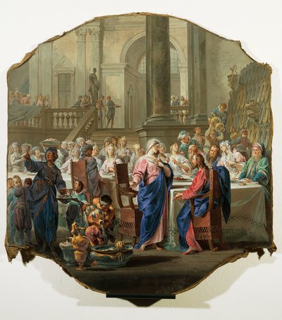 Wedding at Cana by Vittorio Maria Bigari