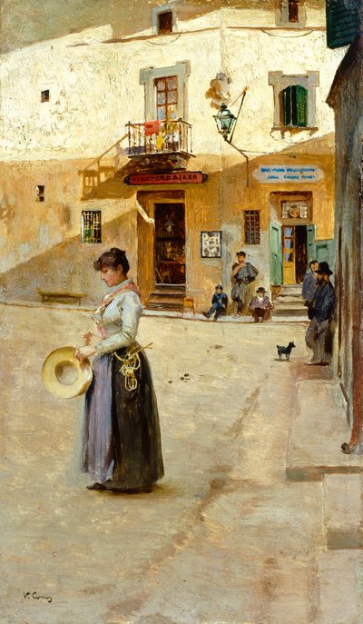 In Square by Vittorio Matteo Corcos