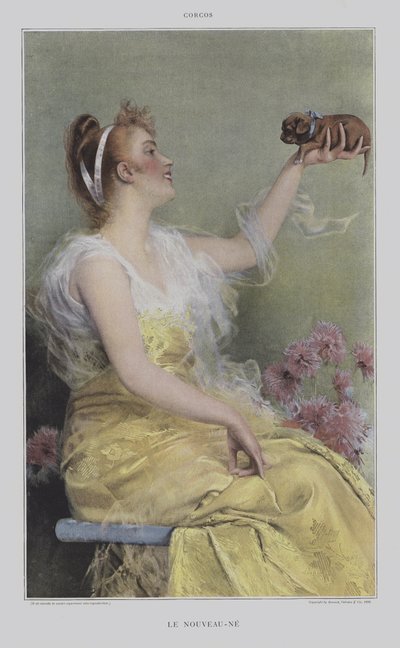 The Newborn by Vittorio Matteo Corcos
