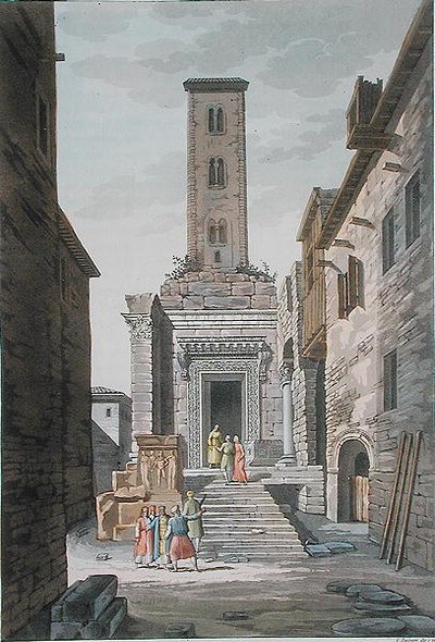 Temple of Aesculapius, Split, Yugoslavia by Vittorio Raineri