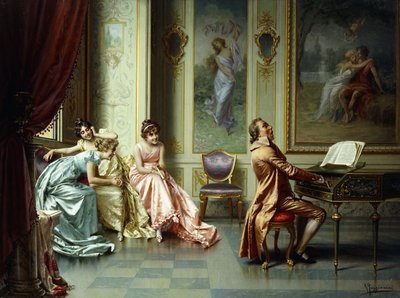 The Afternoon Concert - Out of Tune by Vittorio Reggianini
