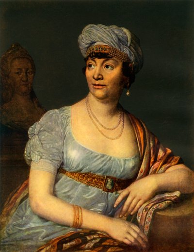 Portrait of an Unknown Woman with Headdress, 1812, 1965 by Vladimir Borovikovsky