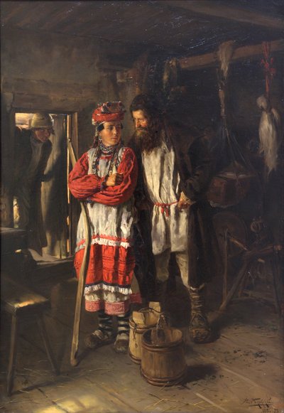 Father-in-law by Vladimir Egorovic Makovsky