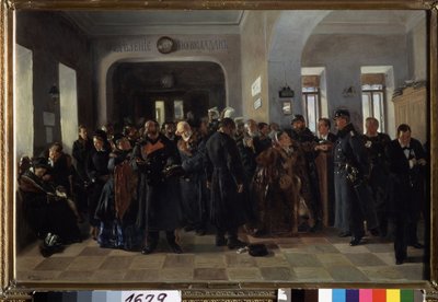 Bank Bankruptcy by Vladimir Egorovic Makovsky