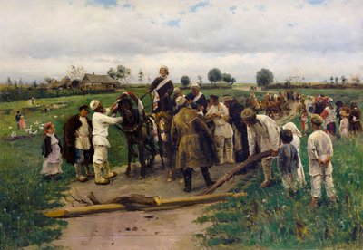 Paying a Ransom for the Bride by Vladimir Egorovic Makovsky