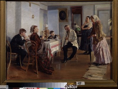 A Maid Employment by Vladimir Egorovic Makovsky