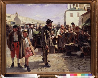 The Organ Grinder by Vladimir Egorovic Makovsky