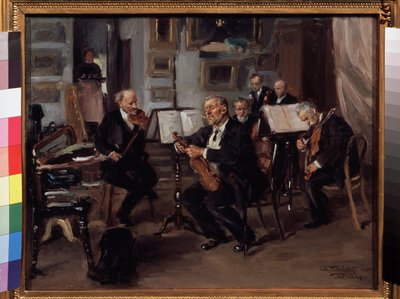 Musical Evening by Vladimir Egorovic Makovsky