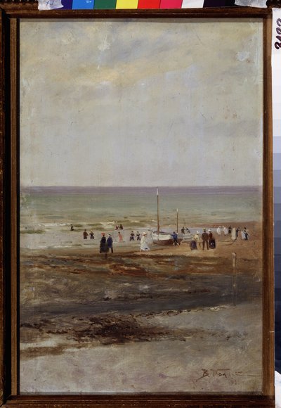 On the Beach by Vladimir Egorovic Makovsky