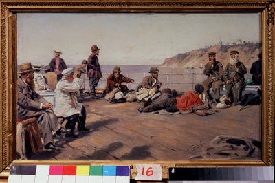 On the Deck by Vladimir Egorovic Makovsky