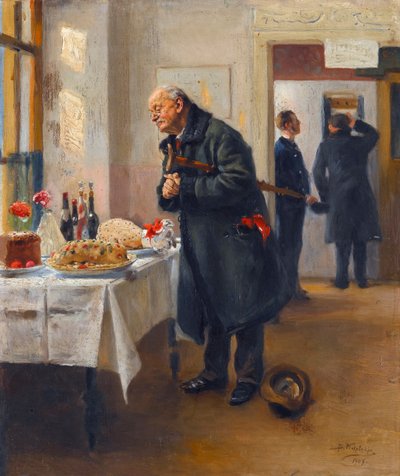 Gastronomer by Vladimir Egorovic Makovsky