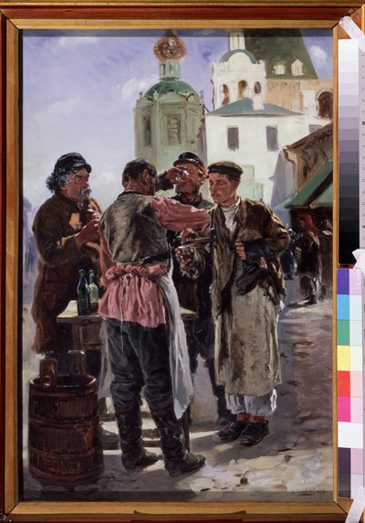 Kvas Seller by Vladimir Egorovic Makovsky