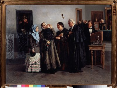 Verdict of Non Guilty by Vladimir Egorovic Makovsky