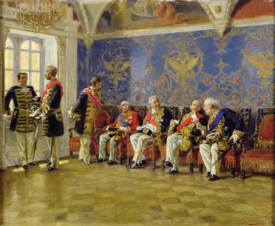 Waiting for an Audience by Vladimir Egorovic Makovsky