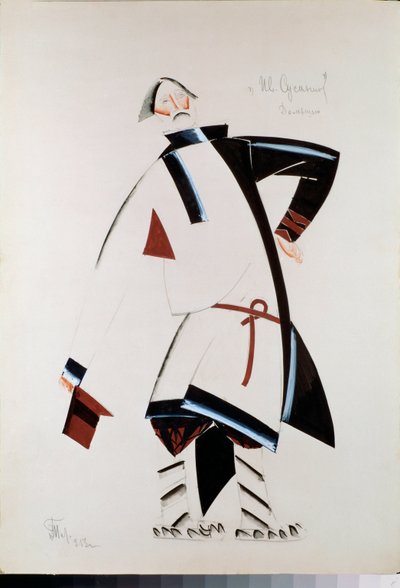 Bogdan Sobinin, preparatory costume for opera 