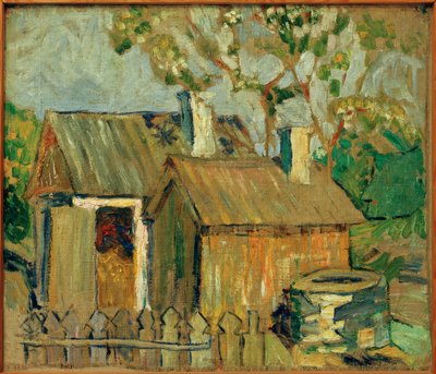 Landscape with Flowers by Vladimir Lefgravovitch Tatline
