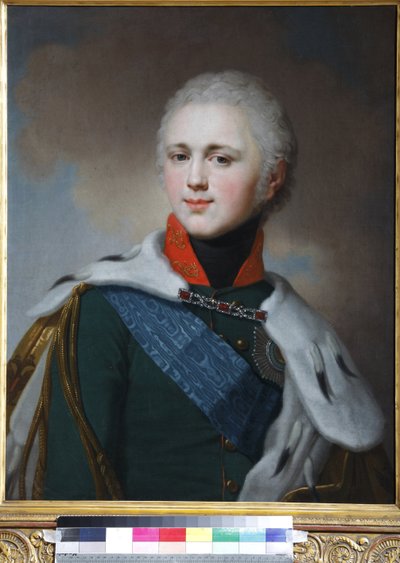 Portrait of Emperor Alexander I (1777-1825) by Vladimir Lukich Borovikovsky