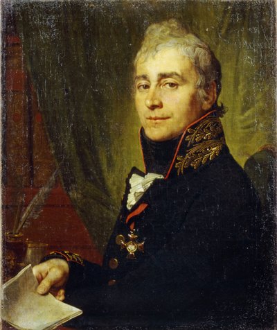 Portrait of Alexander Fedoseyevich Bestuzhev by Vladimir Lukich Borovikovsky