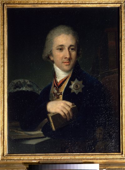 Portrait of Alexandre Labzine by Vladimir Lukich Borovikovsky