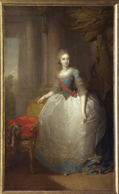 Portrait of Grand Duchess Elena Pavlovna of Russia by Vladimir Lukich Borovikovsky