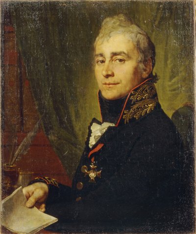 Portrait of Alexander Fedoseyevich Bestuzhev by Vladimir Lukich Borovikovsky