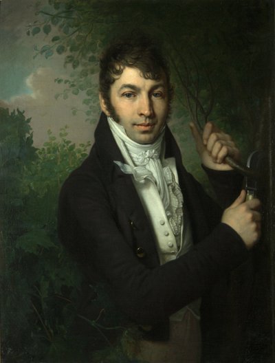 Portrait of Alexander Petrovich Dubovitsky by Vladimir Lukich Borovikovsky
