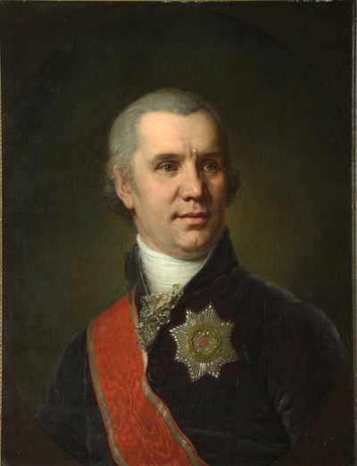 Portrait of Alexei Cyprian Rokosowski by Vladimir Lukich Borovikovsky