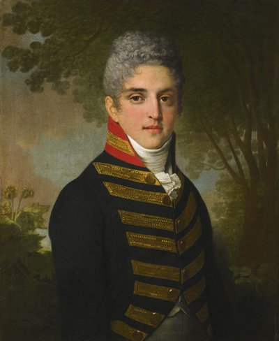 Portrait of Ardalion Petrovich Novosiltsev by Vladimir Lukich Borovikovsky