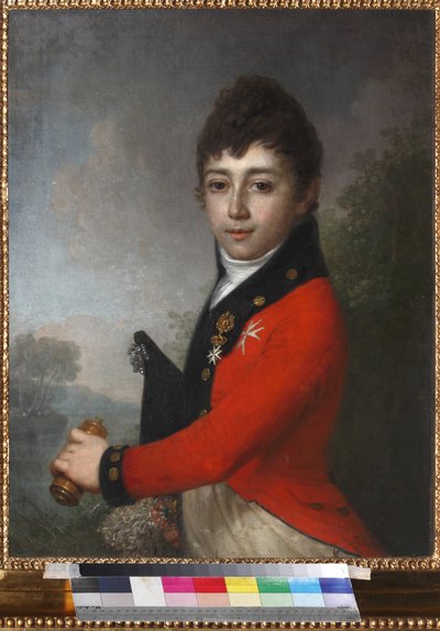 Portrait of Baron Alexey Nikolaevich Serdobin as a Child by Vladimir Lukich Borovikovsky