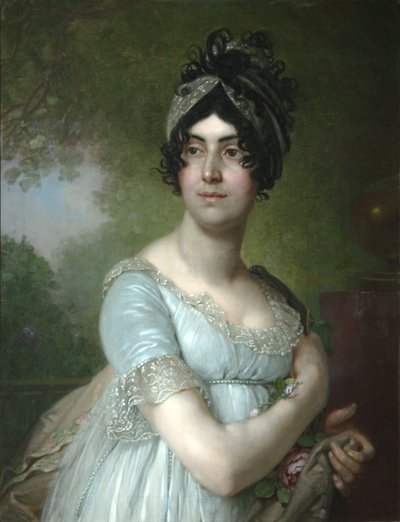 Portrait of Darya Semyonovna Yakovleva by Vladimir Lukich Borovikovsky