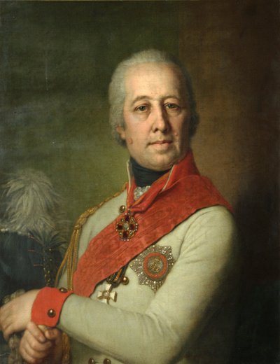 Portrait of Ivan Petrovich Dunin by Vladimir Lukich Borovikovsky