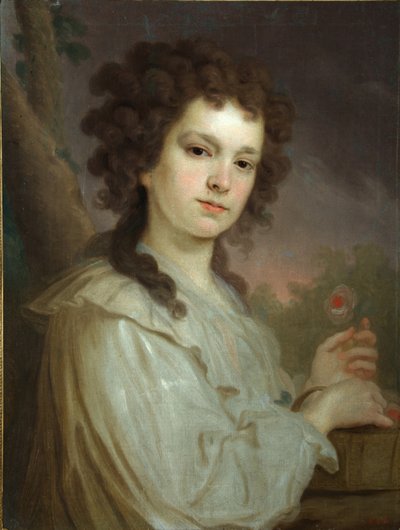 Portrait of Olga Kuzminichna Filippova, 1790 by Vladimir Lukich Borovikovsky