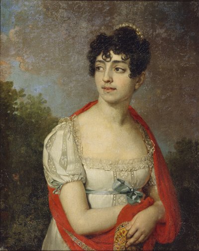 Portrait of Princess Maria Fyodorovna Baryatinskaya by Vladimir Lukich Borovikovsky